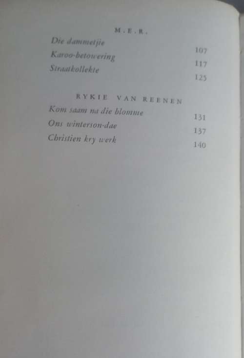 Die dammetjie en ander sketse en essays deur Audrey Blignault, Alta Bouwer