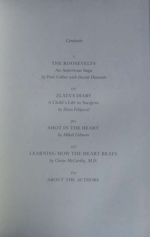 Today`s best nonfiction