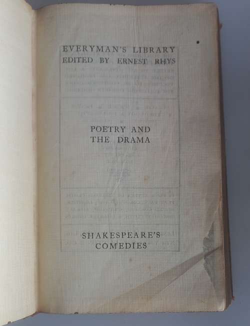 The comedies of William Shakespeare 1913