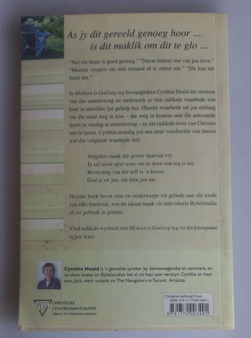 Miskien is God tog reg deur Cynthia Heald