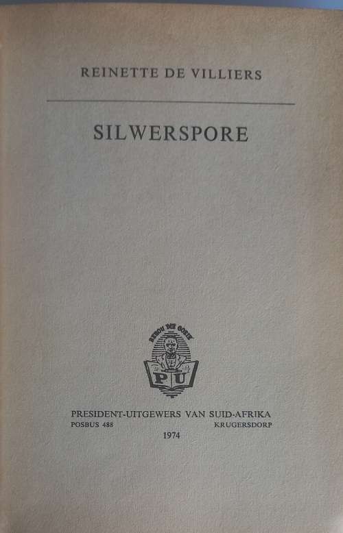 Silwerspore deur Reinette de Villiers