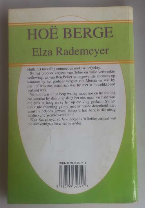 Hoe berge deur Elza Rademeyer