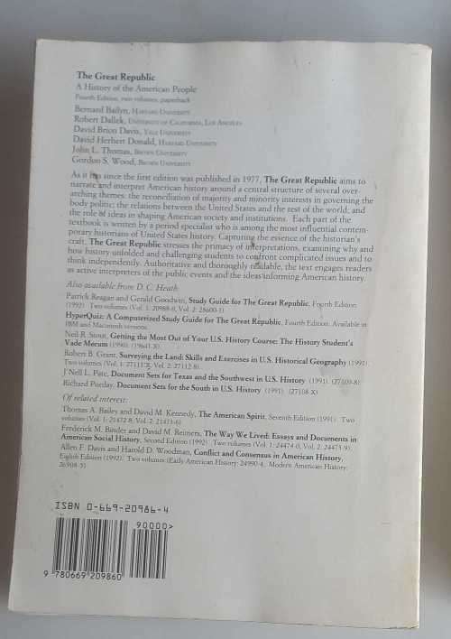 The great republic volume one and two