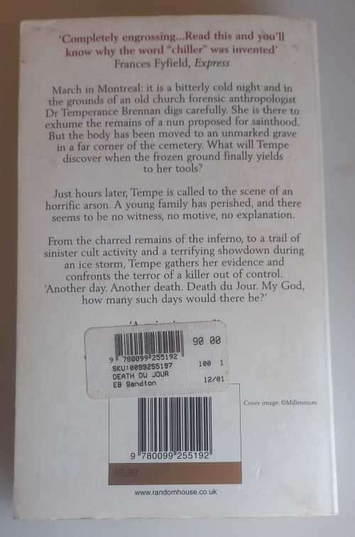 Death Du Jour by Kathy Reichs