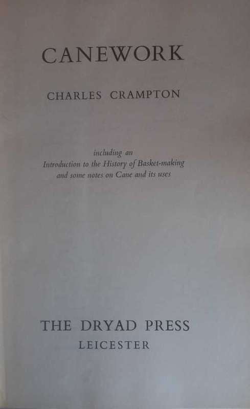 Canework by Charles Crampton