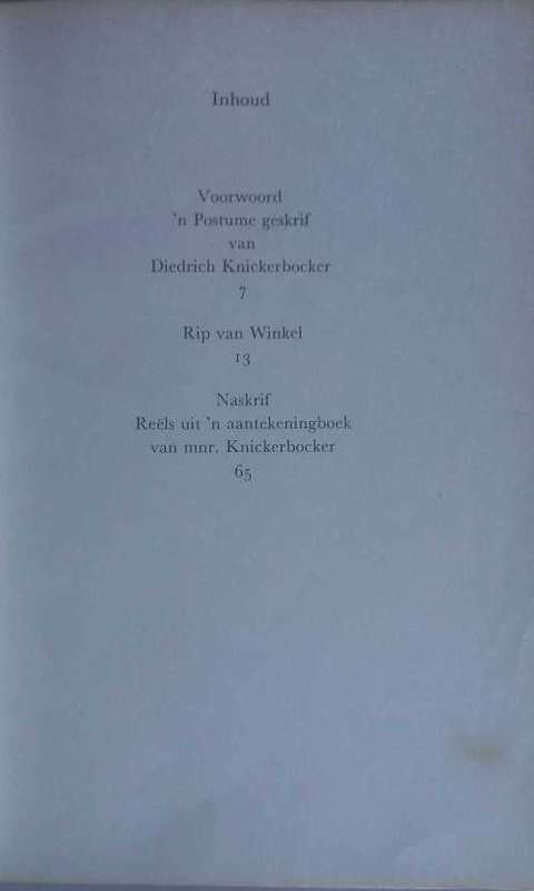 Rip van Winkel vertel deur Alba Bouwer