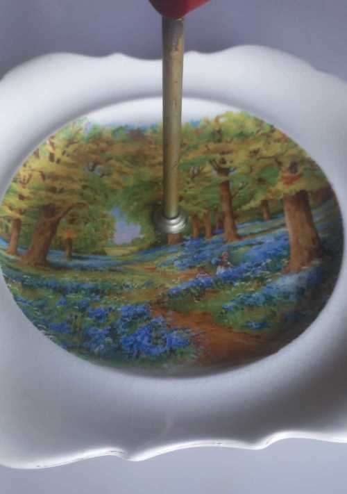 Hanley Eng. L & Sons cake plate