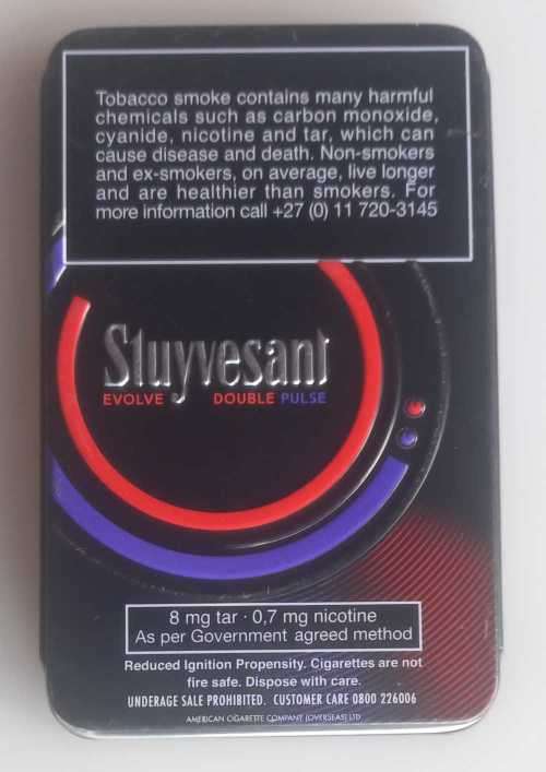 Stuyvesant tin