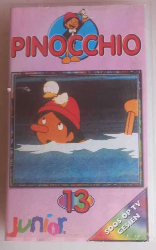 Pinocchio 13 VHS