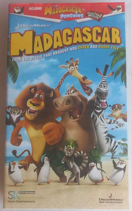 Madagascar VHS