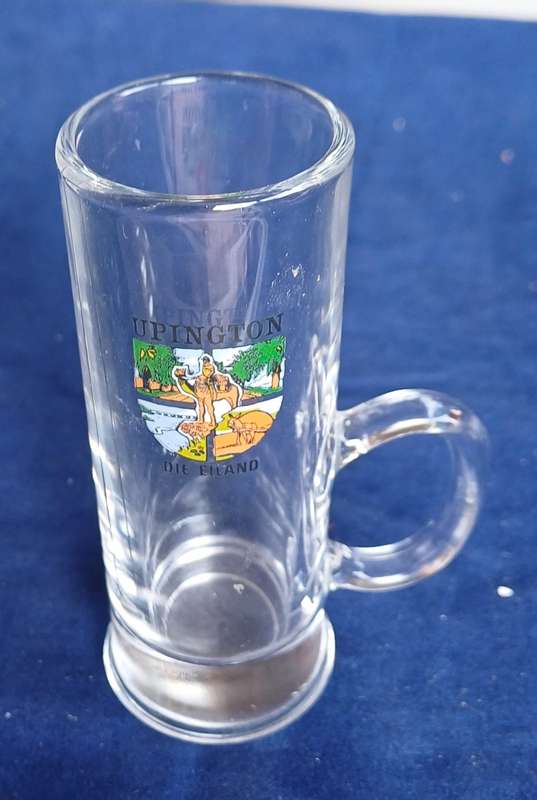 Upington Die Eiland shotglass
