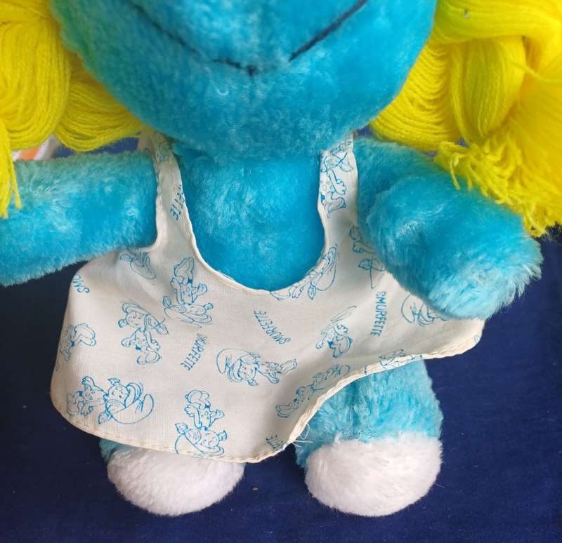 1981 Smurfette soft toy