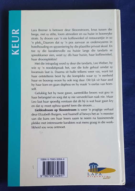 Liefdesdroom op Skoonstroom deur Elizabeth Burgers