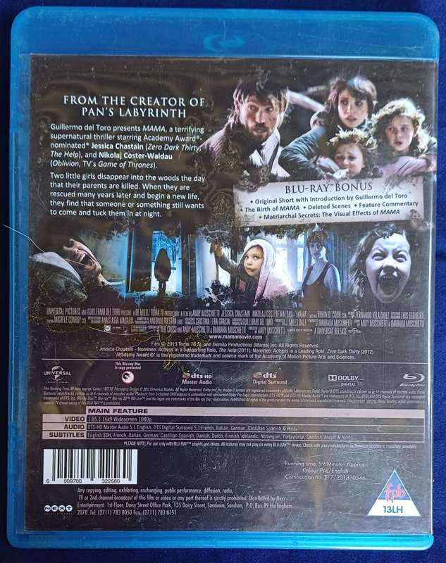 Mama blue ray dvd