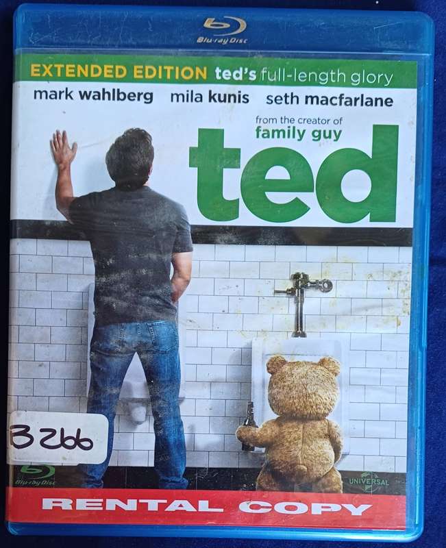 Ted blue ray dvd