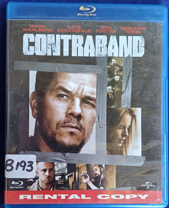 Contraband blue ray dvd