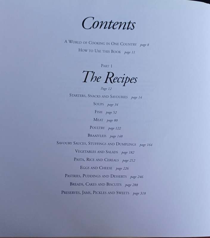 South African cookbook