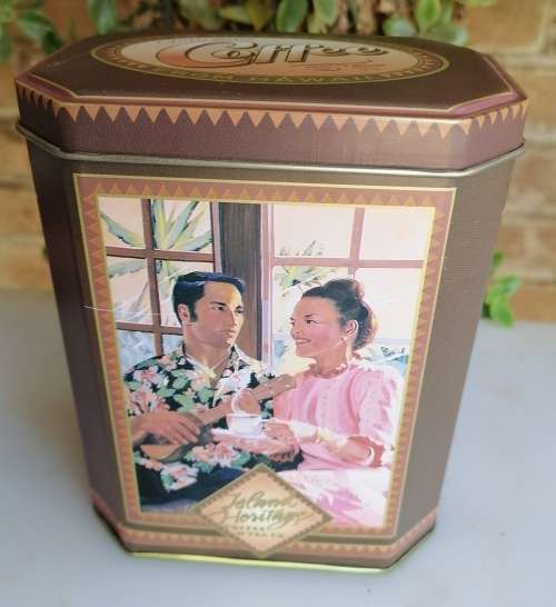 Gourmet coffee from Hawaii tin