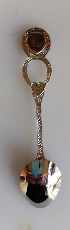 Sparkling waters souvenir spoon