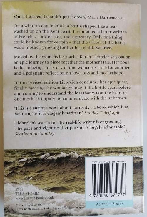 The letter in the bottle by Karen Liebreich