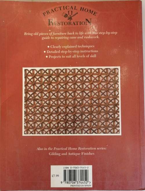 Caning and rushwork by Yvonne Rees