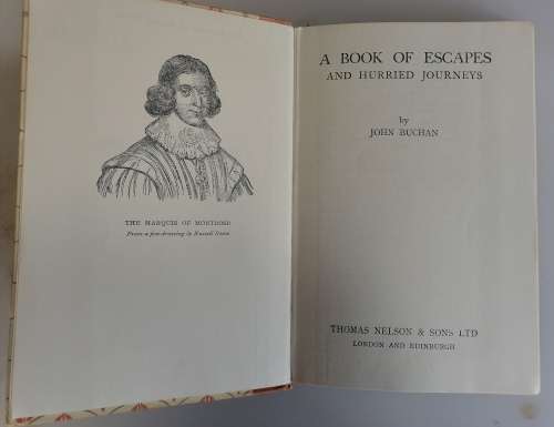 A book of escapes and hurried journeys
