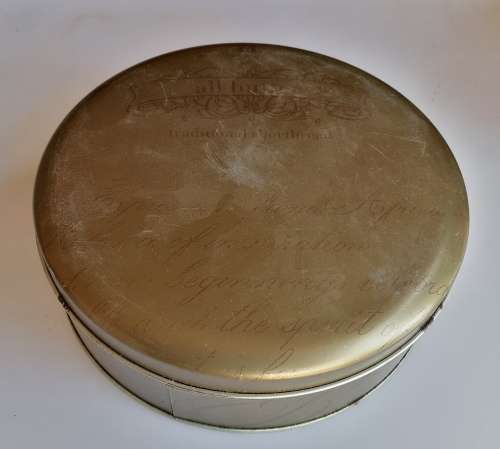 All butter shortbread tin