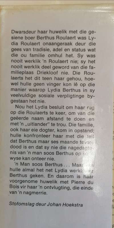 Die Roulaerts van Driekloof deur Christine du Plessis