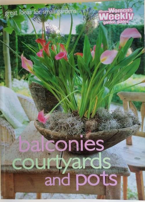 Balconies, courtyards and pots