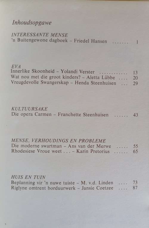 Vrou haar eie wereld - Herfsmelodie