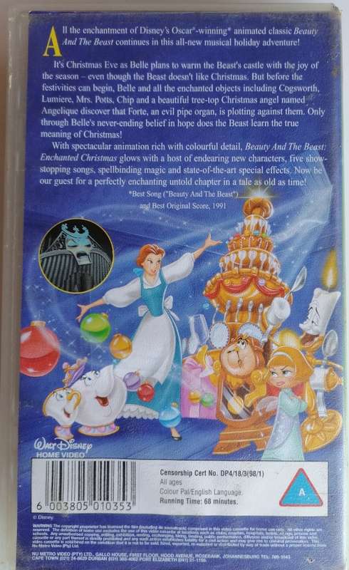 Beauty and the Beast VHS