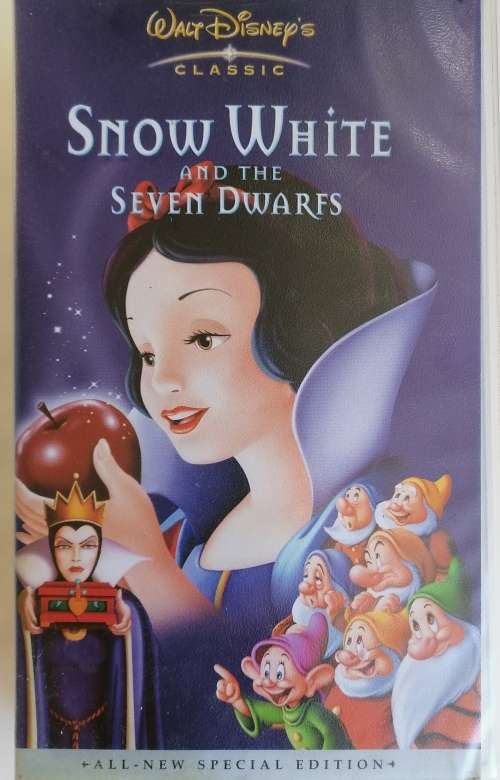 Snow White and the seven dwarfs VHS