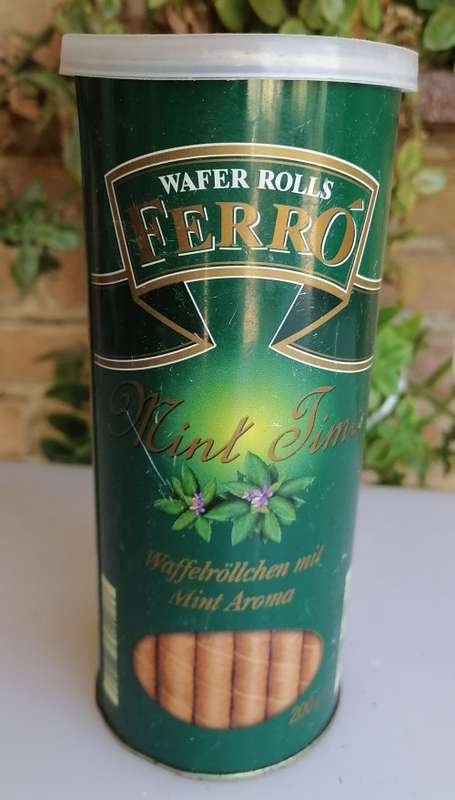 Ferro wafer rolls tin