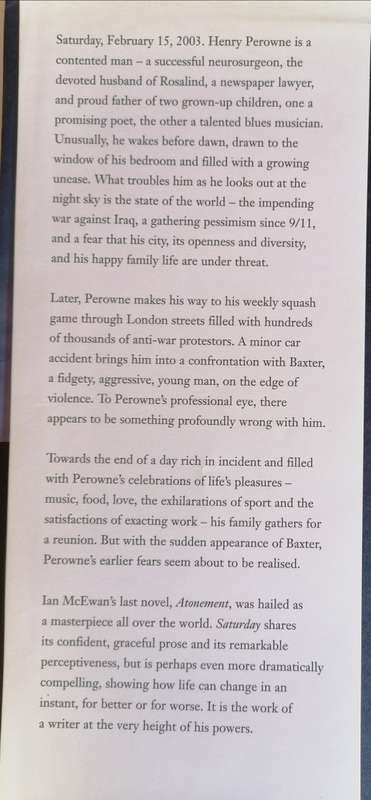 Saturday by Ian McEwan
