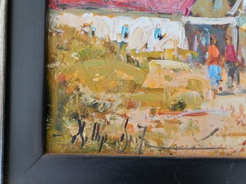 Phillip Britz painting