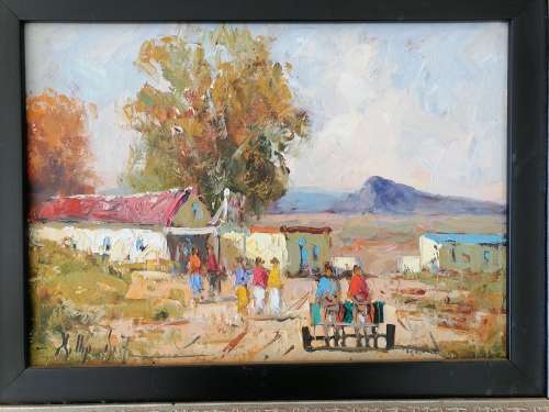 Phillip Britz painting