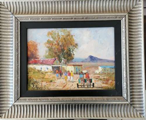 Phillip Britz painting