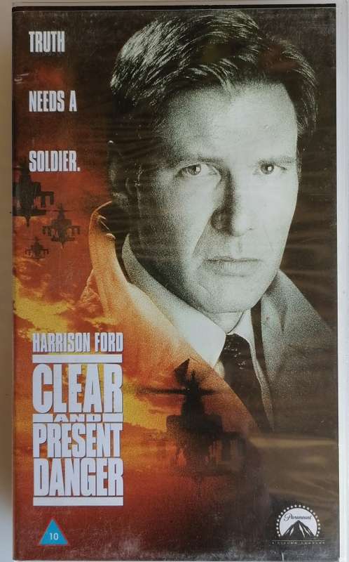 Clear and present danger - Harrison Ford VHS