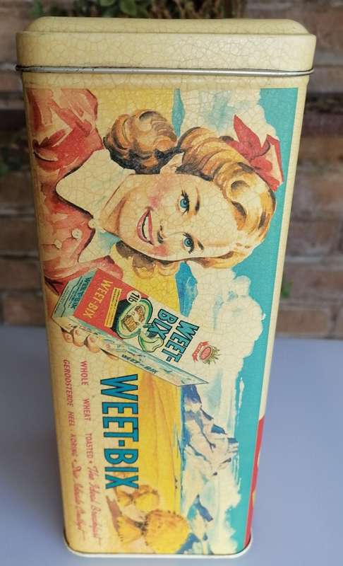 Weetbix tin