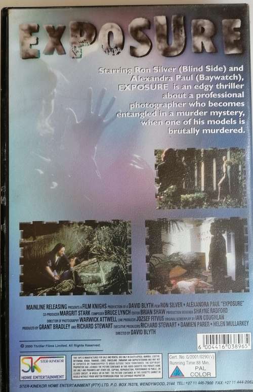 Exposure - Ron Silver VHS