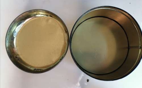Very rare and old Hutton`s hams and bacon tin