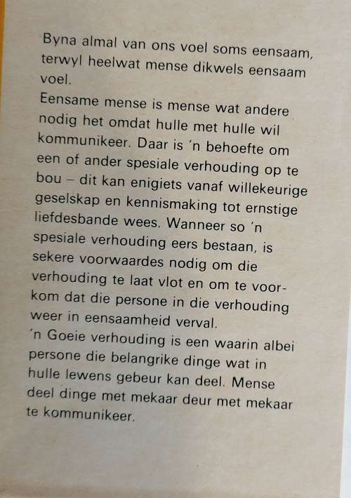 Eensaamheid deur dr Tony Lake