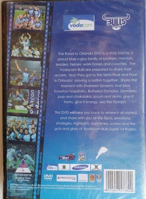 Blue Bulls road to orlando dvd