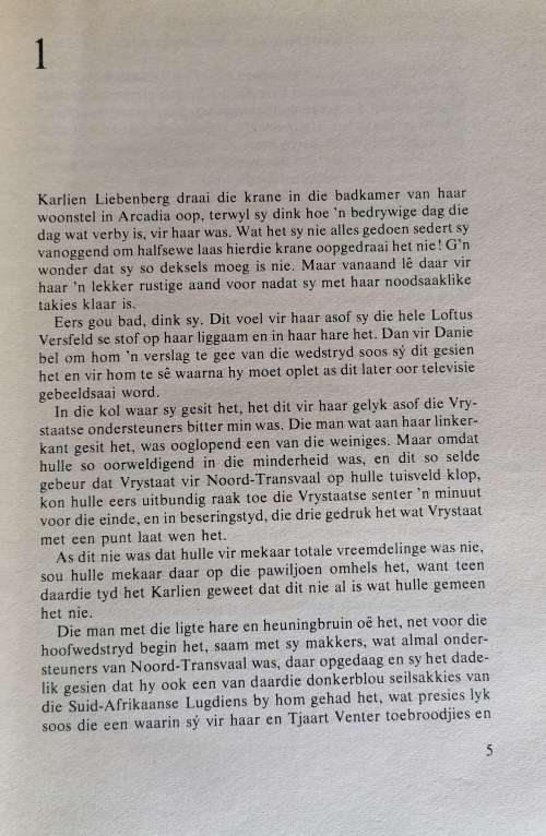 Sterker as die mens deur M Strydom