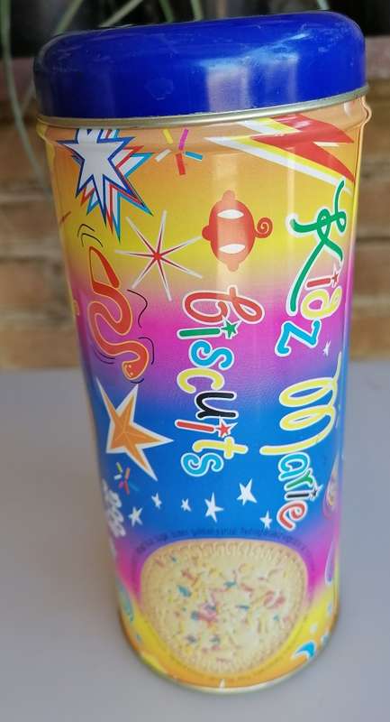 Kidz marie biscuits tin