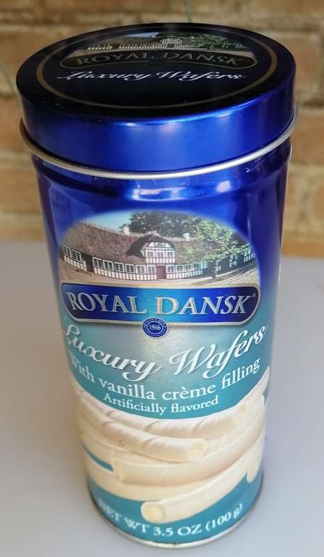 Royal Dansk wafers tin