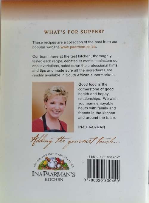 Ina Paarman's What's for supper