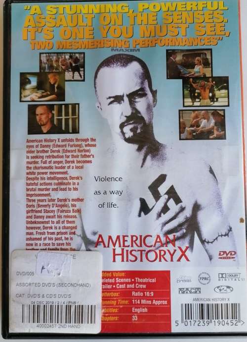 American history X dvd