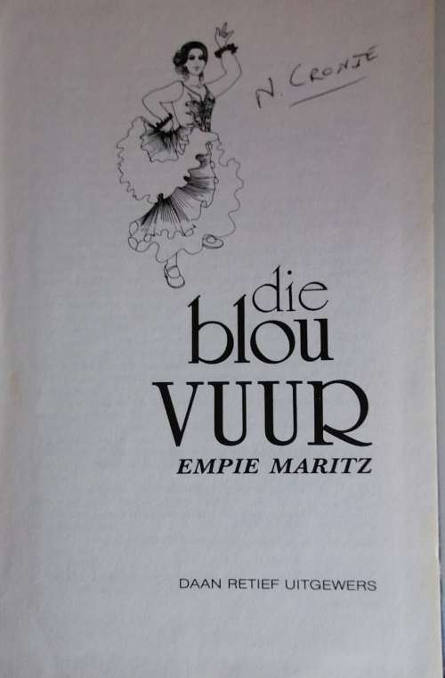 Die blou vuur deur Empie Maritz