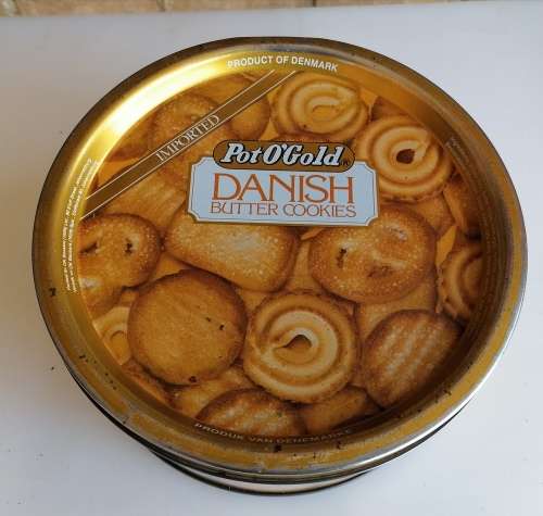 Pot O`Gold cookies tin